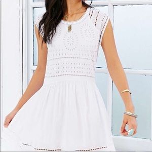 Urban Outfitter’s Ecote white  sundress